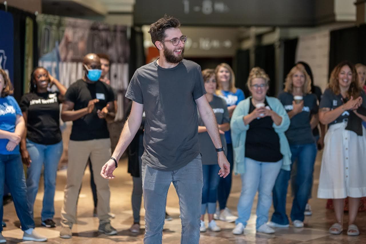 Worship production team